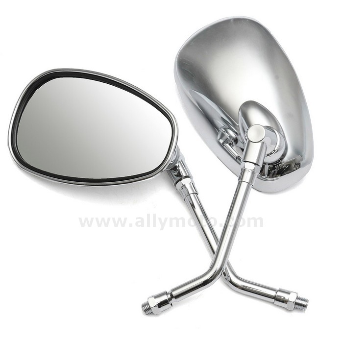 88 10Mm Motorcycle Rearview Side Mirrors Honda -Kawasaki -Suzuki